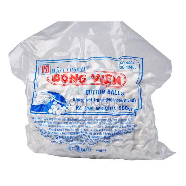 Bông Gòn Viên đại Bảo Thạch (B/500gr)