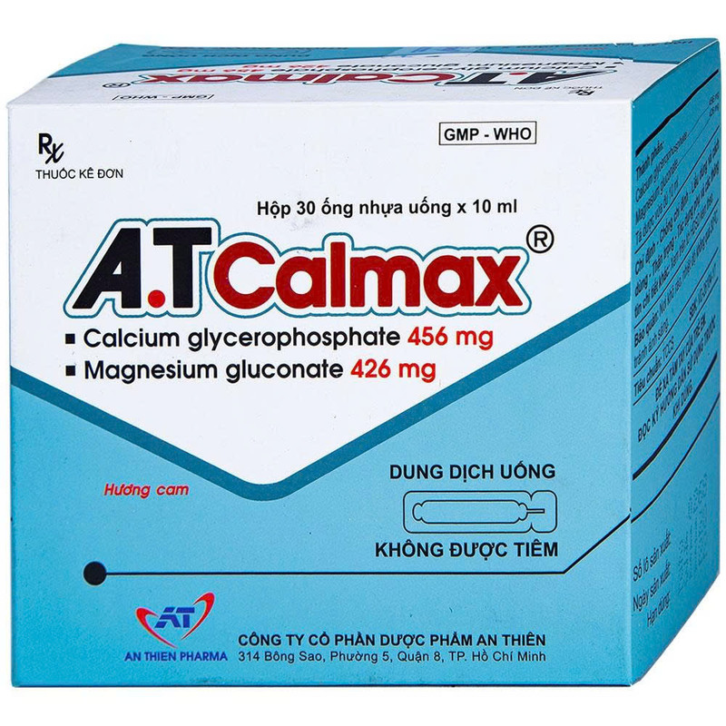 A.T Calmax 456mg/426mg (H/30o/10ml)