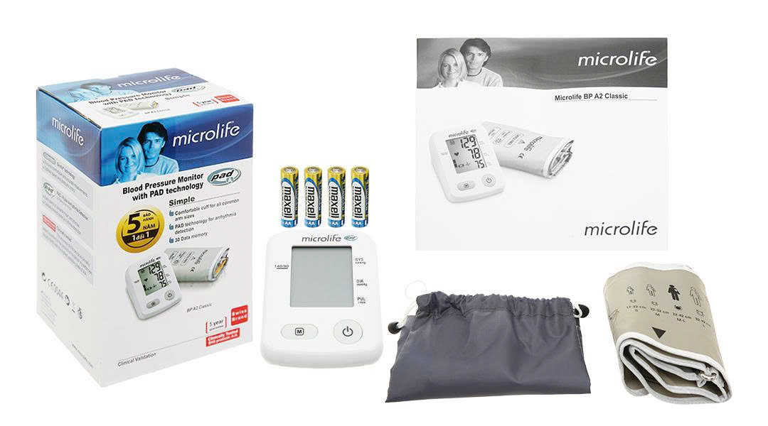 Máy đo huyết áp Microlife BP A2 Basic (H/1c)