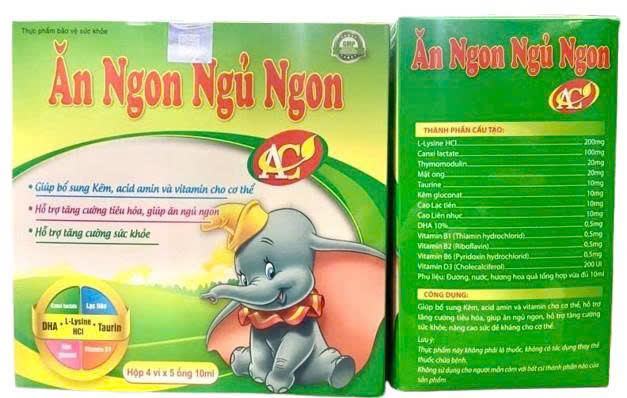 Ăn ngon ngủ ngon Á Châu (H/20o/10ml)