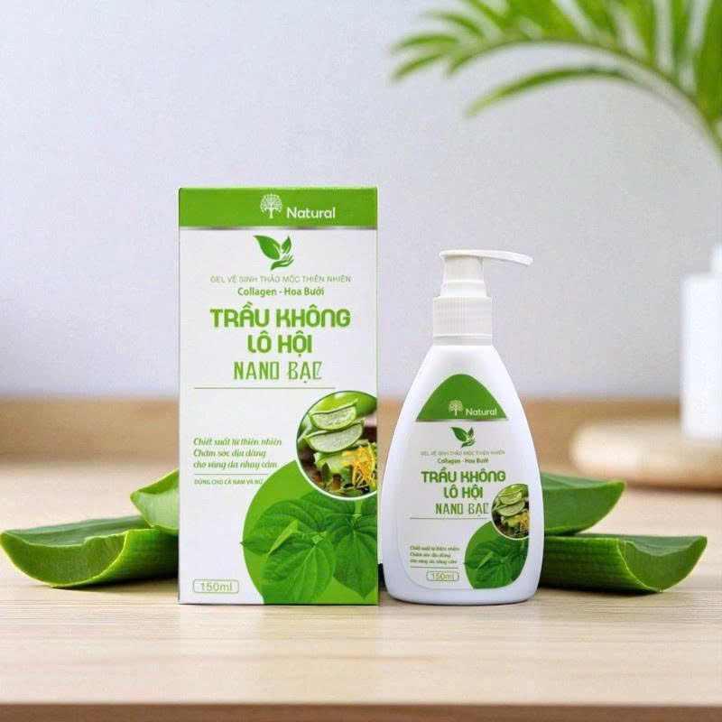 DDVS Trầu Không Lô Hội Nano Bạc Hương Quý (C/150ml)