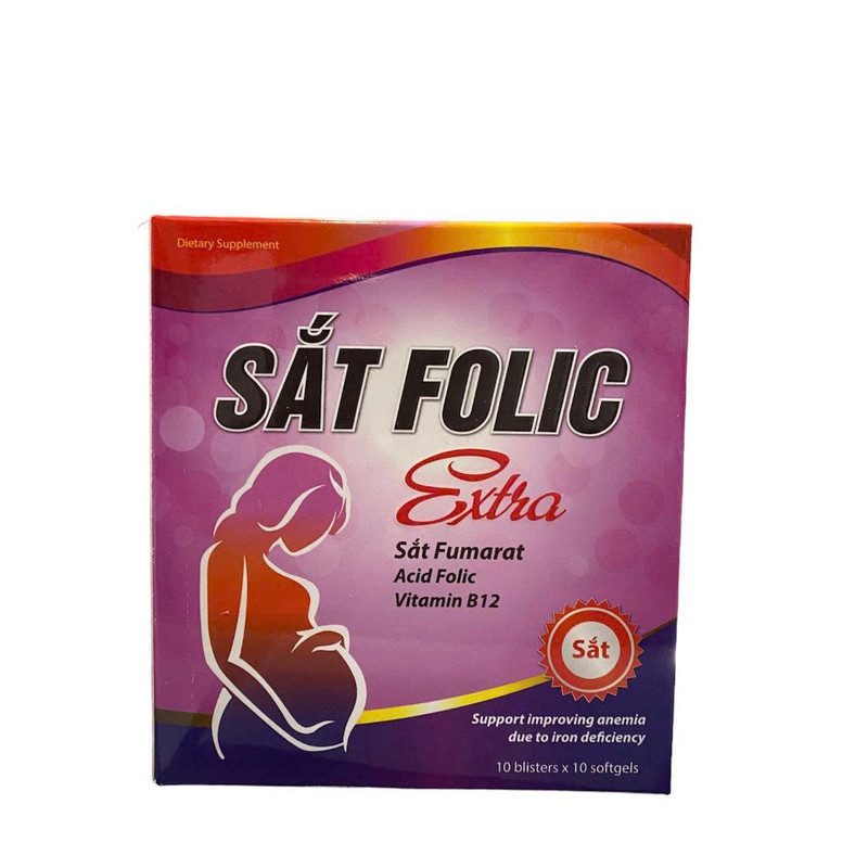 Sắt Folic Extra Trường Thọ (H/100v)